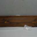 Sorbus Floating Shelves for Wall - 35 Inch Long Bathroom Shelves, Wall Decor for Bedroom, Kitchen, Living Room & Book Storage - Mounted Floating Shelf with Invisible Brackets (Rustic Brown, 2 Pack)