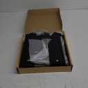 Bamboo 2 Tier Fruit Basket for Kitchen Counter, Large Capacity Fruit Storage Countertop, Fruit Holder, Wood Pantry Organizers and Storage, Kitchen Countertop Organizer With Two Banana Hangers (Black)