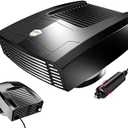 Portable 12V Car Heater, 2 in1 Fast Heating and CoolingFan for Car Windshield Defogger Defroster