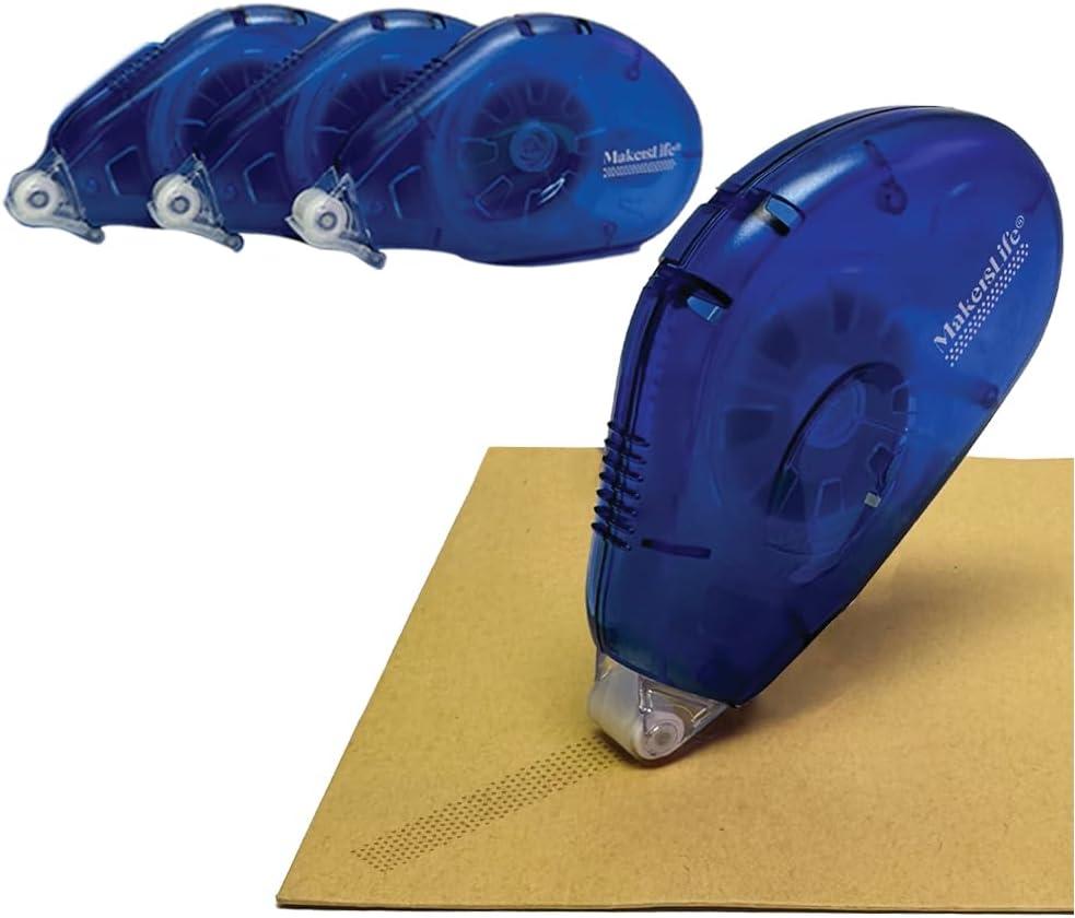 Double Sided Adhesive Tape for Crafts. Repositionable DOTS. (3 Pack)