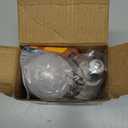 Amber Sleep Light Bulbs, Blue Light Blocking, A19 9W(60 Watt Equivalent) Dim Light Bulbs for Lamp, 1800K Warm Light Bulb, E26 for Healthy Sleep Bedroom Kids Room, 4.30X2.35X2.35 Inch, 2 Pack