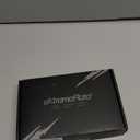 eXtremeRate DIY Replacement Shell Buttons for Nintendo Switch, Back Plate for Switch Console, Housing with Full Set Buttons for Joycon Handheld Controller - Clear Black [No Electronics Parts]