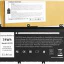 357F9 0GFJ6 Laptop Battery for Dell 15 7000 7559 7567 7566 7759 7557 5577 INS15PD Series P57F P57F003 P65F P65F001 71JF4 0GFJ6 071JF4 Gaming 15 7559 i7559 i7559-5012GRY 7557 i7557 i5577-7342blk-pus