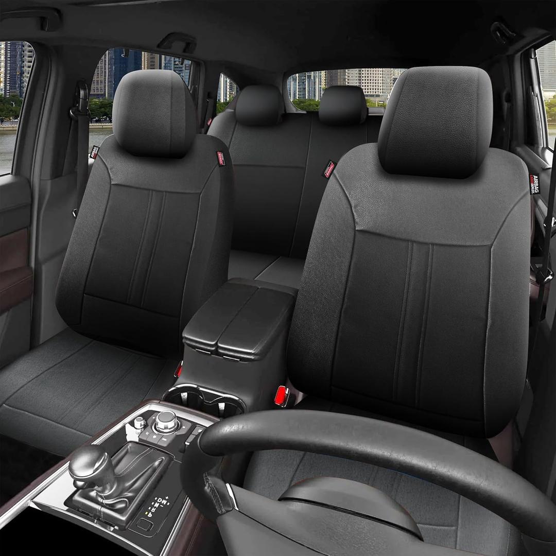 Dickies Car Seat Cover 2Pcs Black