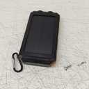 Large Capacity Portable Solar Power Bank, 20,000 mAh, Model S1008D
