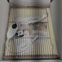 Folding Bread Proofing Box with 50-113 Temp Control & 48H Timer, Dough Proofer with Metal Rack, Humidor, Recipes, Ideal for Sourdough, Bread Baking, Pizza, Yogurt, Kombucha, Precise Control