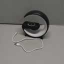 Mini LED Table Lamp with 4-in-1 Wireless Charger, Night Light, Sunrise Alarm Clock, Bluetooth Speaker, Smart Atmosphere Table Lamp for Bedroom, Office, Home Decor (White)