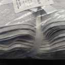 Great Bay Home Bath Towels - 100% Cotton 6 Piece Towel Set - Diamond Waffle Weave - Absorbent, Durable, Quick-Dry Towels for Bathroom (Light Grey)