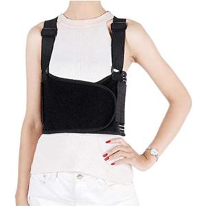 Solmyr Rib and Chest Support Brace, Broken Rib Brace, Breathable Rib Belt for Sore or Bruised Ribs Support, Sternum Injuries, Dislocated Ribs Protection, Pulled Muscle Pain (XL/XXL) (2X-Large (Pack of 1)