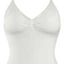 AUROLA Influence Longline Strappy Top Workout Tank Tops for Women Built in Shelf Bras, Impact Gym Sports Yoga Bra S