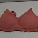 Momcozy Hands-Free Pumping Bra, Wireless & Seamless Breast Pump Bra, Breathable Tencel™ Fabric & Fully Fixed Cups M