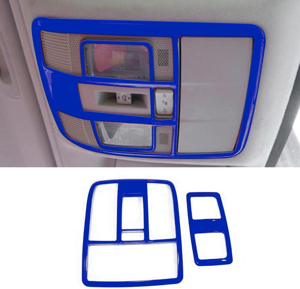 Auto Accessories Fit for Mazda CX-5 2017-2022Roof Light Housing Bezel Trim (Blue) ABS 2 PCS