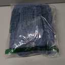 Denim Dress for Women Tie Front V Neck Cap Sleeves Cute Swing A Line Pleated Mini Jean Dress, M, Dark Blue