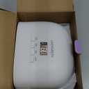 UV Nail Lamp, 2026 Upgrade UV Light for Gel Nails with New 30 Dual Beads, 4 Timer LED Light for Nails, Cure Nail Lamps for Gel Polish with LCD Display, Nail Dryer for Perfect Christmas Gifts (White)