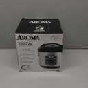AROMA Digital Rice Cooker, 4-Cup (Uncooked) / 8-Cup (Cooked), Steamer, Grain Cooker, Multicooker, 2 Qt, Stainless Steel Exterior, ARC-914SBD