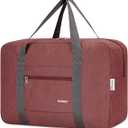 For Spirit Airlines Personal Item Bag 18x14x8 Foldable Travel Duffel Bag Tote Carry on Luggage Duffle Overnight for Women and Men