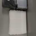 Kuject X-Large Shoe Storage Boxes Organizers Clear Plastic Stackable 12 Pack, Shoe Rack & Holder Substitute, Sneaker Containers, Toy Storage Organizer Bins for Entryway, Closet, Under Bed, Black