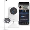 Miku Pro Smart Baby Monitor with Camera, Track Live Breathing with No Wearable, Real-Time Alerts, Sleep Analytics, 1080p Wi-Fi Video, Night Vision, and 2-Way Audio, Wall Mount & Floor Stand Included