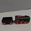 BRIO World Battery-Operated Steaming Train - 3-Piece Motorized Train Engine for Wooden Track with Lights and Kid-Friendly Steam - Interactive Play with Forward/Reverse - for Kids 3 & Up