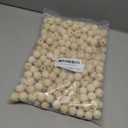 300pcs 20mm Wood Beads Natural Unfinished Round Wooden Loose Beads Wood Spacer Beads for Craft Making Decorations and DIY Crafts