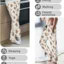 Mens Pajama Pants Soft Lightweight Lounge Sleep Pants, PJ Bottoms with Two Pockets (L)