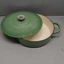 Crock Pot Artisan Enameled Cast Iron Braiser W/Lid, 5-Quart, Pistachio