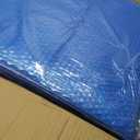 Solar Pool Cover 9x18 Foot Rectangle, 10Mil Blue Bubble Pool Blanket for Inground & Above-Ground Pools | Solar Heating Cover | UV-Resistant & Energy Efficient