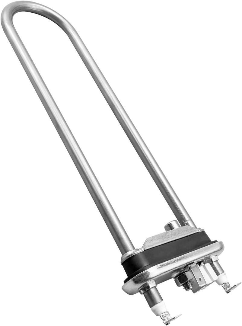 AEG33121501 Washing Machine Heating Element Heater Assembly Compatible with LG Kenmore Washer, 120V 1000W Washer Heating Element and Thermistor Replace AEG33121514 AEG33121526 AEG33121528 5301FR1158J