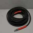 Pressure Washer Hose 50FT, 4200PSI Wire Braid Power Washer Extension Hose 1/4 Inch High Tensile, Flexible Kink Resistant Heavy Duty Replacement Hose with 3/8 Quick Connect