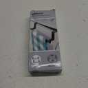 Mosuch Stainless Steel Over Door Towel Rack Bar Holders for Universal Fit on Over Cabinet Cupboard Doors 2 Pack (Black)