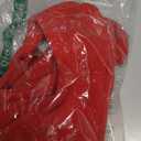 Dog Fleece Vest Soft Winter Jacket Sweater with D-Ring Leash Cold Weather Coat Hoodie for Dogs, Red, Large