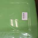 Extea Large Cat Litter Box with High Sides,Cat Boxes for Indoor Cats,Cat Litter Pan for Kitty,Litter Box with Low Entry,Easy to Clean,Anti-Splashing,23.6" x15.7" x6.2" (Green)