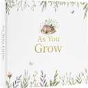 Keepsake Baby Memory Book - First 5 Year Journal - Gender Neutral Gift - Scrapbook or Photo Album for New Parents - Records Every Milestone from Birth to Age 5