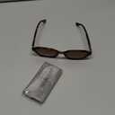 SOJOS Retro Rectangle Polarized Sunglasses for Women Men Trendy Hexagon Narrow Chic Y2K Sunnies SJ2629 (Tortoise/Brown)