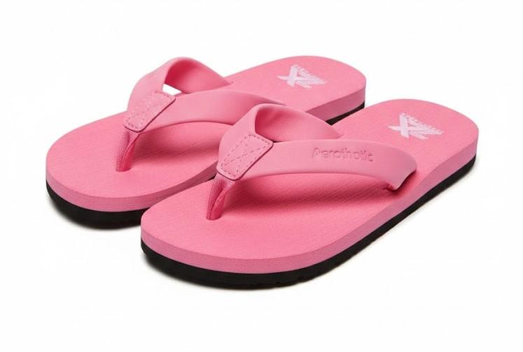 Zeroxposur, Kids Flip-Flops, Outdoor Footwear, Hot Pink, Size 1/2