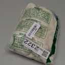 Unstuffed Pouf Ottoman Cover Soft Storage Extra Seat Farmhouse Comfortable Bohemian Poufs Accent Footrest 20x20x8 Inches for Living Room Bedroom Study Nook (Beige B, Round)