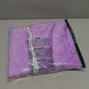 King Size Heating Pad for Back Pain 32"x24" Extra Large Electric Heating Pad for Period Cramps Relief & Body Neck Shoulder Auto Shut Off Heat Pad Temperature Settings Machine Washable Purple