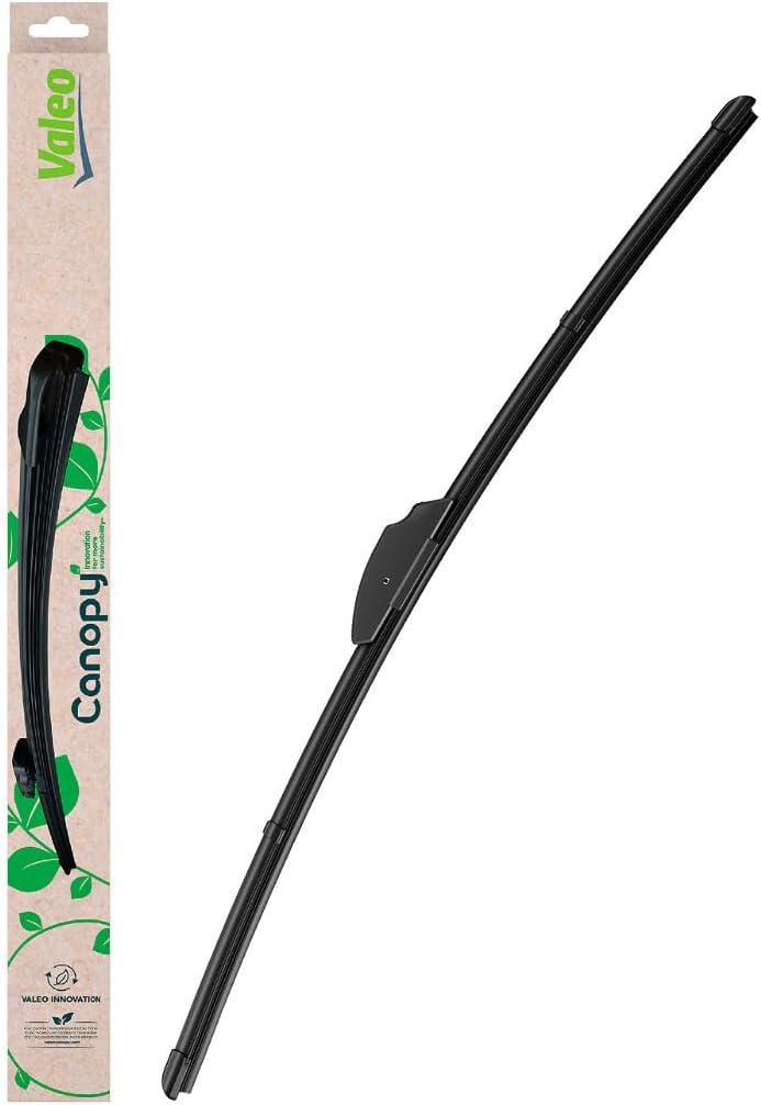 Valeo 583911 Canopy Innovative Automotive Replacement Windshield Wiper Blades for My Car Made From Natural and Recycled Materials, 24-inch Wiper Blade, Pack of 1
