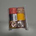 Janinka 6 Rolls Christmas Ribbons Wired Mouse Themed 2 Inch 30 Yard Black Pink Dot Craft Ribbon for Gift Wrapping Wreath Bows Home Birthday Crafts Party Decor Christmas Tree