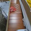 Garvee King Wooden Platform Bed Frame with v-Pattern Headboard, Wooden Slat Support, Noise-Free Mattress Foundation, No Box Spring Needed, Easy Assembly,Under-Bed Storage, Light Brown