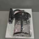 Darkaway Outdoor Porch Lights Wall Mount, Outdoor Light Fixtures Sconces Wall Lighting with Seeded Glass Waterproof Exterior Lights for Patio Yard House Hallway Doorway Garage(1 Pack, Black) (Medium)