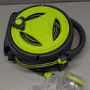 Retractable Garden Hose Reel, Portable Hose Reel, 45+5FT with 10 Patterns Spray Nozzle, Adapts to standard US hose plugs, 50FT Hose Reel for Garden Watering Car Washing Pet -Green