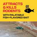 Victor Rat Poisoning for Inside & Outdoor Use - Kills Rats, Mice, Meadow Voles, Mouse Poisoning for Indoor & Outside Areas, Ready-to-Use, Yellow, M925, 4 lbs