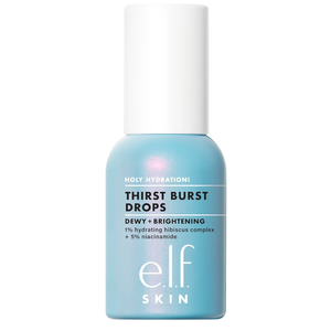 E.L.F. SKIN Holy Hydration! Thirst Burst Drops, Serum For A Radiant Complexion Instantly & Over Time, Made With Hyaluronic Acid, Vegan & Cruelty-Free