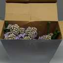 Thiccywoov 10 Pcs 24" Artificial Lilac Flowers Purple Fake Delphinium Antirrhinum Stem Real to Touch Faux Purple Lilac Flower Arrangements for Vase Table Centerpieces Wedding Bouquet Home Decoration