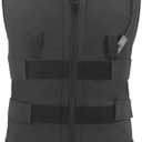 Cooling Vest - Men & Women,Ice Vest Temperature Adjustable and Keeps Cooling for a long time,Hot Days Outdoor Work (Black, M)