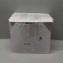 Patelai 60 Pcs Plastic Flat Disc Ornaments for Crafts 3.15" DIY Fillable Hanging Ornament Christmas Tree Ball for DIY Crafts Holiday Xmas Tree Home Decor (White,Oblate Spheroid)