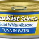 12 x StarKist Selects Solid White Albacore Tuna In Water, 4.5oz Can, 1-Pack | 30g Protein Per Serving, Wild Caught, Canned Tuna, Gluten Free, Soy Free, Perfect for Salads, Sandwiches (EXP 11/17/28)