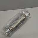 Exhaust Flex Pipe Universal Type 100% Stainless Steel For Heavy Duty and Cars (1 PC, 2.25X8X12 Clamps)