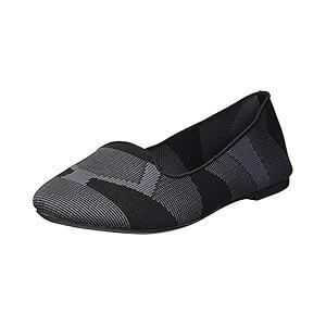 Skechers Women's Cleo - Sherlock - Engineered Knit Loafer Skimmer, US 6